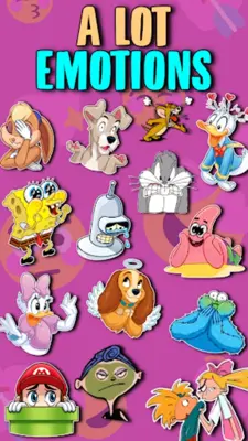 WAstickerApps Caricatures Classic Stickers Memes android App screenshot 2